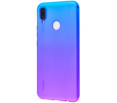 Чохол для Huawei P Smart Plus Gradient Design фіолетово-синій