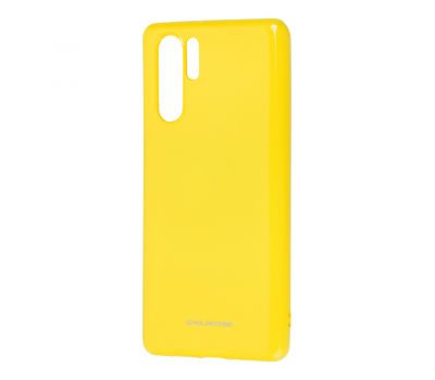 Чохол для Huawei P30 Pro Molan Cano Jelly глянець жовтий