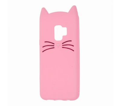 3D чохол для Samsung Galaxy S9 (G960) кіт тепло-рожевий
