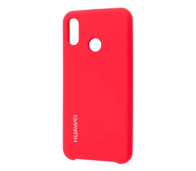 Чохол для Huawei P20 Lite Silky Soft Touch "червоний"