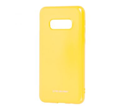 Чохол для Samsung Galaxy S10e (G970) Molan Cano глянець жовтий