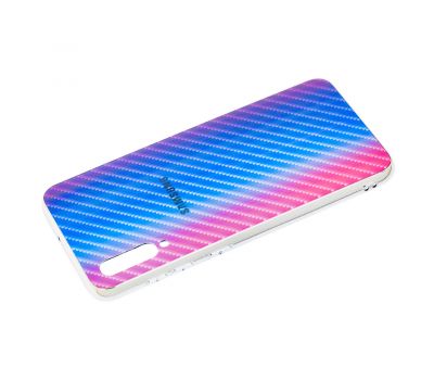 Чохол для Samsung Galaxy A50/A50s/A30s Carbon Gradient Hologram синій 888364