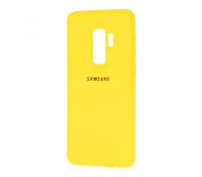 Чохол для Samsung Galaxy S9+ (G965) Logo жовтий