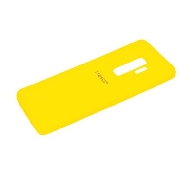 Чохол для Samsung Galaxy S9+ (G965) Logo жовтий 888488