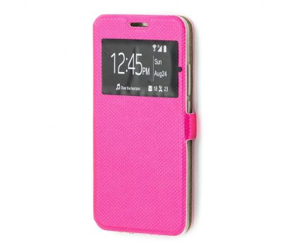 Чохол книжка Samsung Galaxy J7 2017 (J730) Modern Style з вікном рожевий