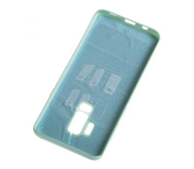 Чохол для Samsung Galaxy S9+ (G965) Silicone cover бірюзовий 892487