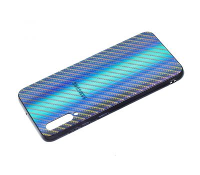 Чохол для Samsung Galaxy A50/A50s/A30s Carbon Gradient Hologram чорний 895393