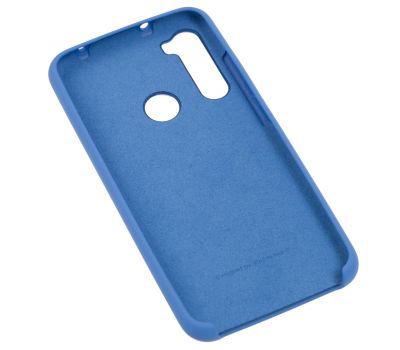 Чохол для Xiaomi Redmi Note 8 Silky Soft Touch "світло-синій" 897815