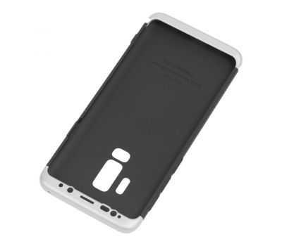 Чохол GKK LikGus для Samsung Galaxy S9+ (G965) 360 чорно-сріблястий 898226