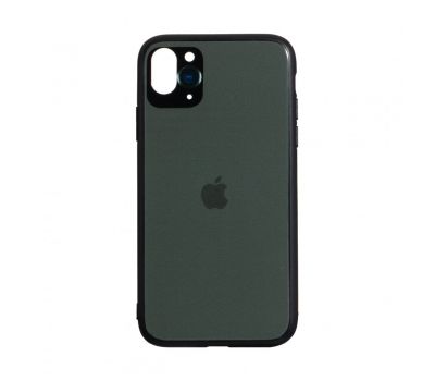 Чохол для iPhone X / Xs чорний зелений 898793