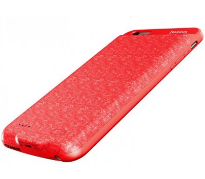 Чохол для iPhone 6/6s Baseus Plaid Backpack Power Bank Case 2500 mAh червоний 899159