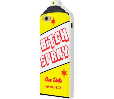 3D чохол Bitch Spray Dolls iPhone 6 жовтий 899237