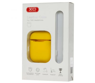 Футляр XO для Apple Airpods 4in1 жовтий 903861