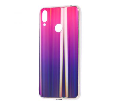 Чохол для Huawei Y7 2019 Aurora glass рожевий