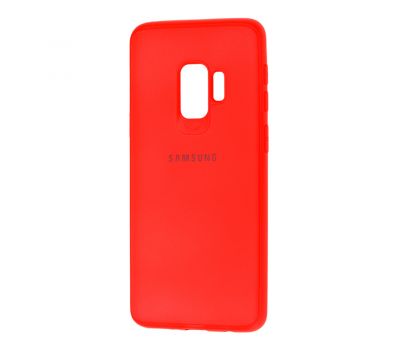 Чохол Samsung Galaxy S9 (G960) Logo червоний
