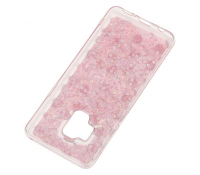 Чохол для Samsung Galaxy S9 (G960) Блиск вода рожевий "цукерки" 904866