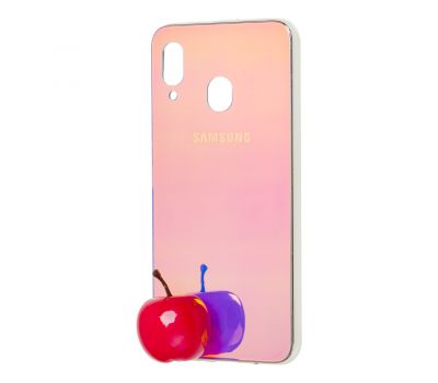 Чохол Shining для Samsung Galaxy A20/A30 дзеркальний фіолетовий