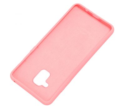 Чохол для Samsung Galaxy A8+ 2018 (A730) Silicone Full рожевий 907974