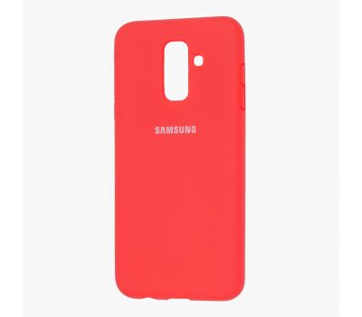 Чохол для Samsung Galaxy A6+ 2018 (A605) Silicone Full червоний