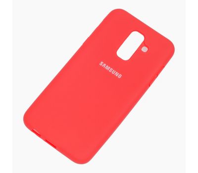 Чохол для Samsung Galaxy A6+ 2018 (A605) Silicone Full червоний 913798