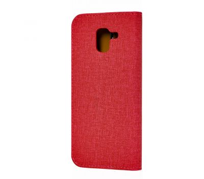 Чохол книжка Samsung Galaxy J6 2018 (J600) Classic червоний 914057