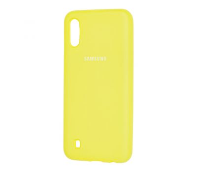 Чохол для Samsung Galaxy M10 (M105) Silicone Full лимонний