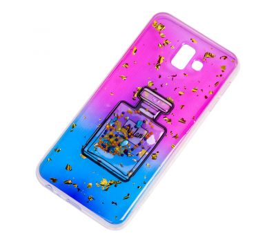 Чохол для Samsung Galaxy J6+ 2018 (J610) Multi confetti рожевий "духи" 917255