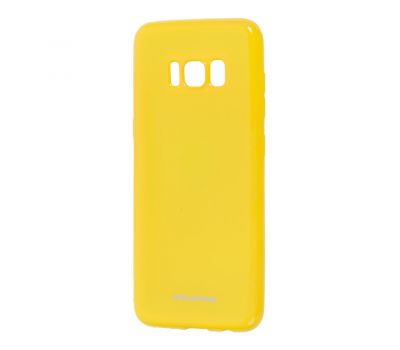 Чохол для Samsung Galaxy S8 (G950) Molan Cano Jelly глянець жовтий