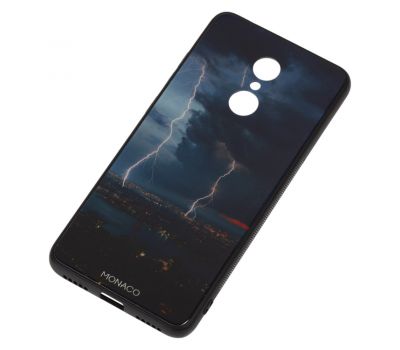 Чохол для Xiaomi Redmi 5 Monaco "блискавки над містом" 922010