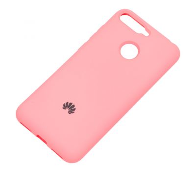 Чохол для Huawei Y6 Prime 2018 Silicone Full рожевий 928793