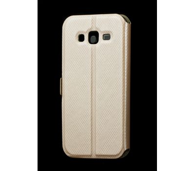 Чохол книжка Samsung Galaxy J5 (J500) Modern Style з двома вікнами золотистий 93952