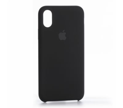 Чохол Silicone для iPhone X / Xs case чорний 931415
