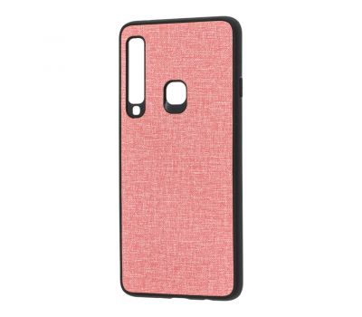 Чохол для Samsung Galaxy A9 2018 (A920) Hard Textile рожевий