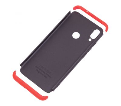 Чохол GKK LikGus для Xiaomi Redmi Note 7 / 7 Pro 360 чорно-червоний 936956