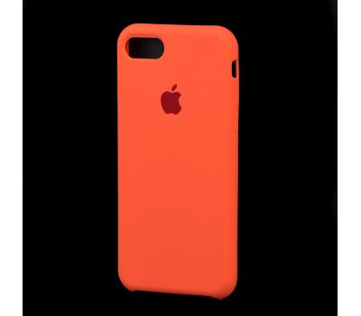 Чохол Silicone для iPhone 7 / 8 / SE20 case світло помаранчевий 937551