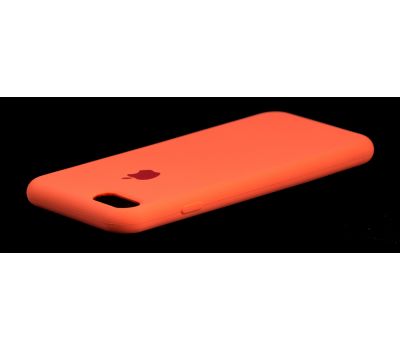 Чохол Silicone для iPhone 7 / 8 / SE20 case світло помаранчевий 937552