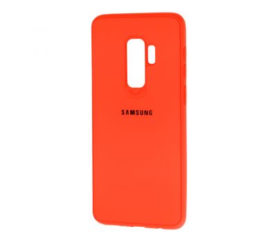 Чохол для Samsung Galaxy S9+ (G965) Logo світло-червоний