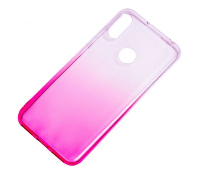Чохол для Huawei Y6 2019 Gradient Design рожево-білий 942116