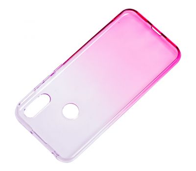 Чохол для Huawei Y6 2019 Gradient Design рожево-білий 942117