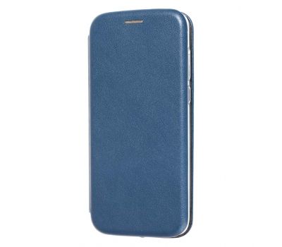 Чохол книжка Premium для Samsung Galaxy A6 2018 (A600) темно синій
