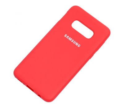 Чохол Samsung Galaxy S10e (G970) Silicone cover червоний 947557
