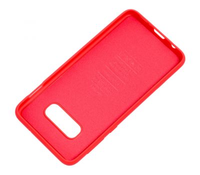 Чохол Samsung Galaxy S10e (G970) Silicone cover червоний 947558