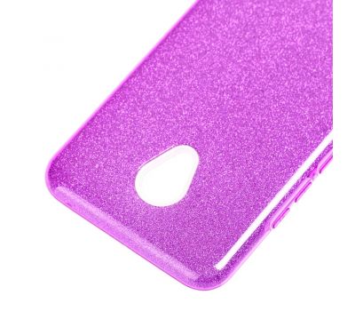 Чохол для Meizu M5 Shining Glitter з блискітками фіолетовий 949879