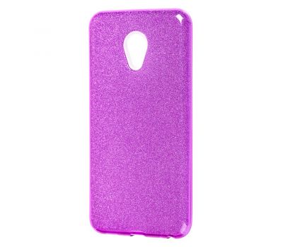Чохол для Meizu M5 Shining Glitter з блискітками фіолетовий