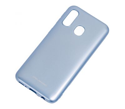 Чохол для Samsung Galaxy A40 (A405) Molan Cano Jelly глянець блакитний 949426
