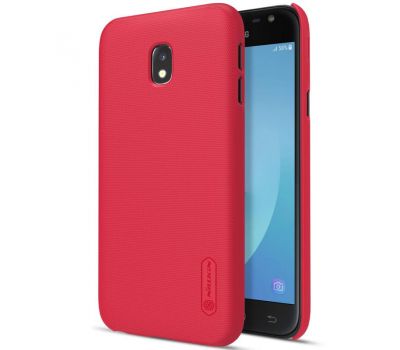 Чохол для Samsung Galaxy J330 J3 (2017) Nillkin Matte червоний (+ плівка)