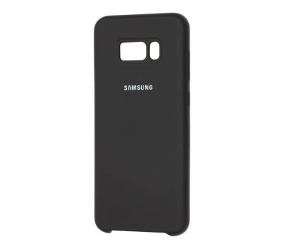 Чохол для Samsung Galaxy S8 Plus (G955) Silky Soft Touch чорний 954622