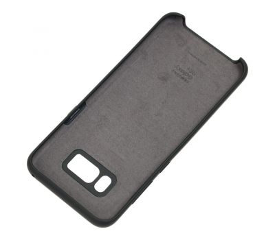Чохол для Samsung Galaxy S8 Plus (G955) Silky Soft Touch чорний 954624