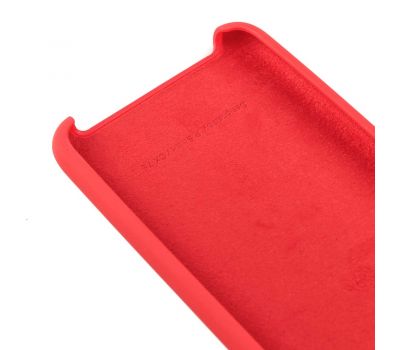 Чохол для Huawei P Smart Silky Soft Touch "червоний" 955332