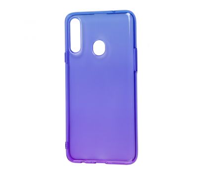Чохол для Samsung Galaxy A20s (A207) Gradient Design фіолетово-синій